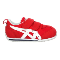 【asics 亞瑟士】13-15.5CM_IDAHO BABY JP 男女小童運動鞋-魔鬼氈 亞瑟士 紅白(TUB164-600)