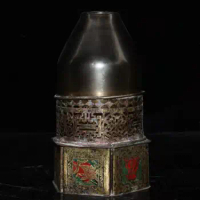 Rare Old Chinese Copper oil lamp