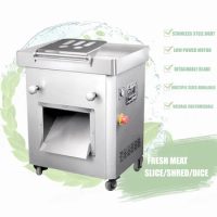 Electric Meat Slicer Commercial Multi-Function Automatic Vegetable Meat Slicer Shredded Meat machine