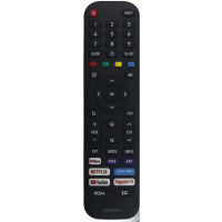 Kawalan jauh untuk TV pintar VU Hisense, 4K, UHD, LED, EN2G30H, EN2N30H, EN2Q30H, EN2B30H, 55A7300F,