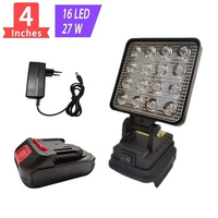 Led Light For Makita Battery 4In Portable Spotlights Cordless Outdoor Work Fishing Handheld Emergency Tool Light