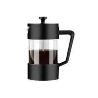 One Two Cups French Press Manual Coffee Maker Pot Stainless Steel 304 - GX304 350 ml dengan 3 Lapis 
