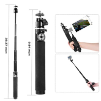 For DJI OSMO Extension Pole Rod Scalable Extension Stick for DJI Osmo &amp; Osmo Plus&amp;OSMO Mobile Handheld Gimbal Accessories
