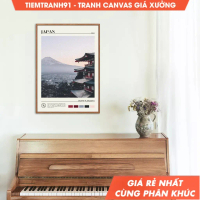 Tranh treo tường, Oil Paint, Japan Wall Art, Japan Poster, Japan Photo, Japan Wall Decor, Tokyo, Asi
