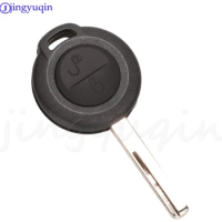 jingyuqin 2 Buttons Remote Car Key Shell Cover Case For Mitsubishi Colt Warior Carisma Spacestar Straight Key