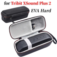 EVA Hard Carrying Case Shockproof Hardshell Case Anti-scratch Carrying Bag Splashproof for Tribit XSound Plus 2 Wireless Speaker