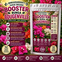 BERKAHGARDEN77 Pupuk Organik Booster Bunga Bougenville 250 Gram 100% Organik untuk Pertumbuhan Lebih