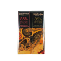 即期品【AMATLLER 慕夏】85%黑巧克力片18gX2片/組(效期：2024/07/31)