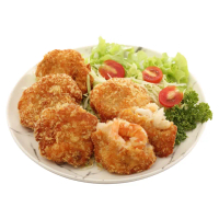 【海揚鮮物】滿滿系列 花枝蝦排300g 6片/盒(4盒小資組)