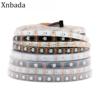 DC12V WS2815 (อัปเดต WS2813 WS2812B) RGB LED Pixels Strip Light ระบุตำแหน่ง LED Dual-Signal 30/60/10