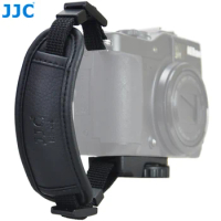 JJC Leather Hand Strap Quick Release Grip Wrist Belt DSLR Accessories For Nikon D80 D90 D5300 D3200 Canon EOS R8 2000D M50