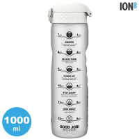 【ION8】Extra Large 運動休閒水壺 I8RF1000 / Ice Motivator白色 (提醒喝水款)