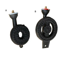 iron propane burner head with cast iron fitting orifice For Clay pot stove Gas stove cast iron propane burner parts cast