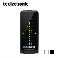 【tc electronic】Polytune Clip 夾式調音器 黑/白款(原廠公司貨 商品保固有保障)