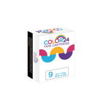 【Color24】for Brother TZ-223/TZe-223 一般系列白底藍字 副廠 相容標籤帶_寬度9mm(適用PT-H110/PT-D600)