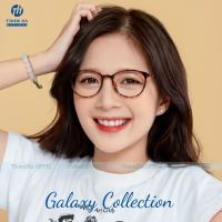 Gọng kính nữ Oval  KÍNH MẮT Thiên Hà dáng oval tròn nhựa dẻo-nhẹ cao cấp GALAXY GL001