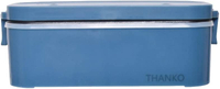 【日本代購】THANKO 電熱飯盒 便當盒 360毫升 藍色‎ ‎TKFCLBRC-BL