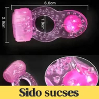 Ring Delay Tunda Ejakulasi Ring Silikone Berfrekuensi Getar LIDAH GERIGI