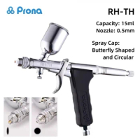 Prona RH-TH Airbrush 0.5mm Nozzle 15ml RHTH Spray PenCar Local Touch Up Paint Spraying Small Mini Spray Gun Paint Spray Tool