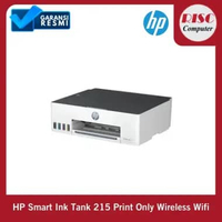 HP Smart Ink Tank 215 Print Only Wireless Wifi TKDN