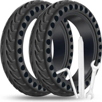 Solid Tire for Xiaomi M365 Electric Scooter Gotrax Gxl/Gotrax XR with 3 Installation Tools, 8.5 Inches