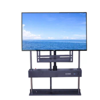 32-85inch Remote control Motorized Electric 360 degree swivel rotation bedside TV lift cabinet TV stand TV mount for hotel