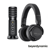 beyerdynamic USB電容式麥克風FOX+專業監聽耳罩式耳機DT240 PRO
