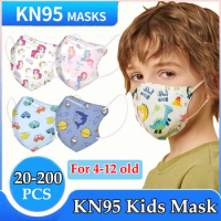 kn95 masks kids face mask disposable 3D printed Anti Dust girls boys Cartoon Children Mask N95 KN95 Baby Child disposable masks