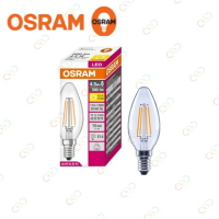 (A Light)附發票 OSRAM 歐司朗 E14 4.5w LED 可調光 燈絲燈泡 適用電壓110v 保固一年