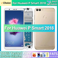 จอ LCD Assembly, สำหรับ Huawei P Smart 2018, เข้ากันได้กับ FIG-LX1/LX2/LX3, หน้าจอสัมผัส, หมายเลขชิ้