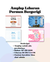 AMPLOP LEBARAN PERMEN VIRAL 2026 | KEMASAN LUCU UNIK