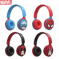 New Disney Spiderman Disney Mickey Wireless Headphones Blutooth Surround Sound Stereo Foldable Earphone Laptop Headset