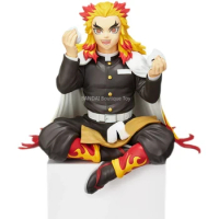 In Stock Glazovin Demon Slayer: Kimetsu No Yaiba Purgatory Shinjuro Noodle Stuff PVC Action Figure Model Toy