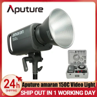 Aputure amaran 150C RGBWW LED Video light Photography lights 2500K-7500K for Live Streaming Photo Video Recording