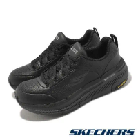 Skechers 慢跑鞋 Max Cushioning Premier 2 男鞋 黑 全黑 瑜珈鞋墊 緩震 固特異大底 220828BKCC
