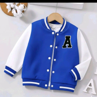 Jaket Switer Baseball Varsity Anak Free Nama Di Dada Laki Laki Perempuan Cewek Cowok Umur 1 2 3 4 5 