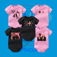 Baju bayi jumper baby BRUNO MARS X ROSE - APT (BLACKPINK) VIRAL karakter Anak Bayi merek Brand kaos 