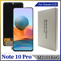 OLED For Xiaomi Redmi Note 10 Pro LCD Display Touch Screen Digitizer Assembly For Redmi Note 10 Pro Display M2101K6G M2101K6R