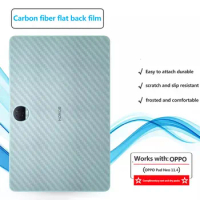 3D Back Full Cover Carbon Fiber Film For OPPO Pad Neo 11.4 inch Air2 11.4 Air 10.36inch Back Rear Screen Protector