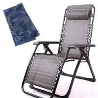 Mesh Cloth Lounge Chair Cloth Breathable Recliner Cloth Replacement Fabric Chair Accessories for Garden Folding Chair