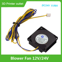 Aibecy 4010 Blower Fan 40 * 40 * 10mm 12V DC Extruder Hot End Cooling Fan Cooler for Creality Ender 3 CR-10S S4 S5 3D Printer
