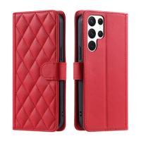 Wallet Small Fragrance Flip Leather Case For Samsung Galaxy A13 A14 A15 A32 A34 A52 A53 A54 S24 Ultra S23 FE S22 Plus S21 S20 FE