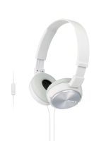 【SONY】立體聲耳麥耳機 MDR-ZX310AP#白色-白色