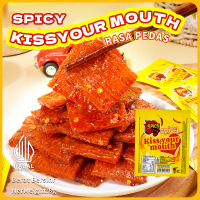 SPICY JOY RENTENGAN“Kiss your mouth” Snack Pedas Lembaran Aroma GurihCemilanPedas Ringan-Sedang Tida