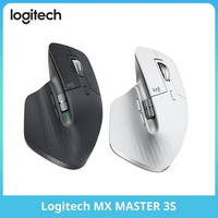 Logitech Mx Master 3s 8000 Dpi Auto-Shift Wheel Wireless Office Black Wireless Usb Ergonomic Mini Optical Mouse For Pc