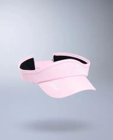 2XU Unisex Running Visor Topi Lari Pria / Wanita [2XUUQ5686FPI] - Pink Frost/White