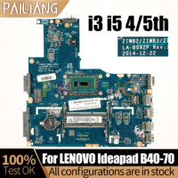 For LENOVO Ideapad B40-70 Notebook Mainboard LA-B092P i3 i5 4/5th Gen 5B20H75151 5B20G46164 Laptop Motherboard Full Tested