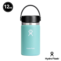 【Hydro Flask】12oz/354ml 寬口提環保溫杯(露水綠)(保溫瓶)
