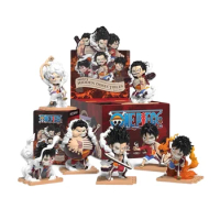 Hot New One Piece Mighty Jaxx Sixth Semi-Anatomy Luffy Series Anime Ornaments Full-Form Luffy Collection Children Gifts Toys