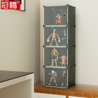 樂高收納盒子透明立牌棉花娃娃收納墻神器樣品茉莉的一天手辦展示